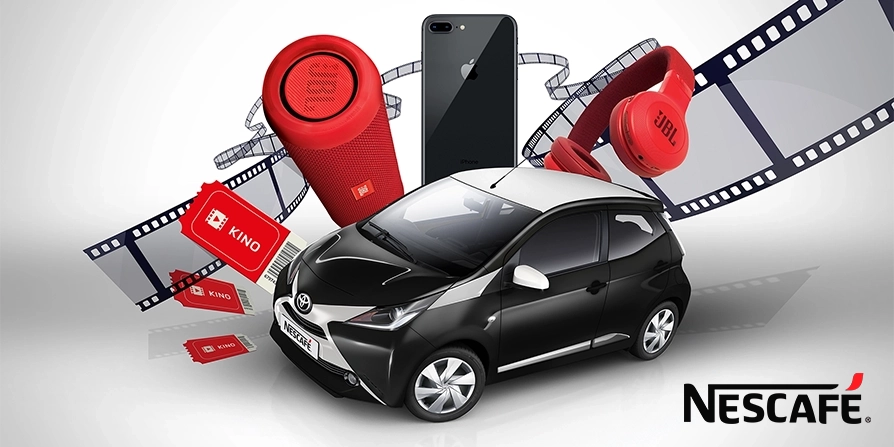 Case Study Zgarnij nagrody z automatów  NESCAFE!